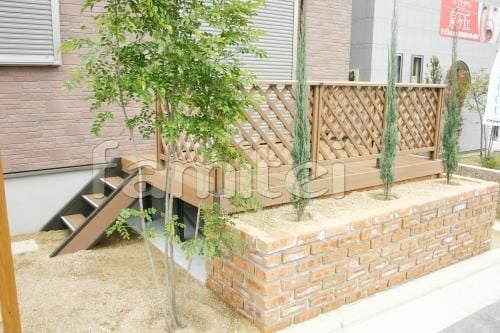 ッドデッキ TOEX樹の木?+手摺